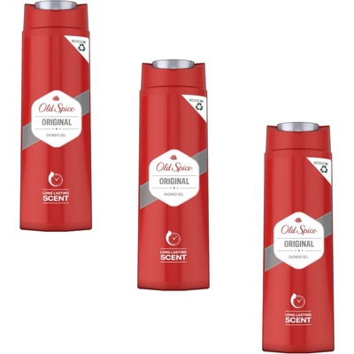 Old Spice Original pánsky sprchový gél 3x400 ml