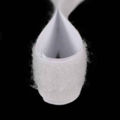 Takoy Samolepiaci suchý zips plyš biely 2 cm