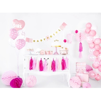 Party Deco FB21P-081J Fóliový balón Its a Girl Its a Boy Dievča