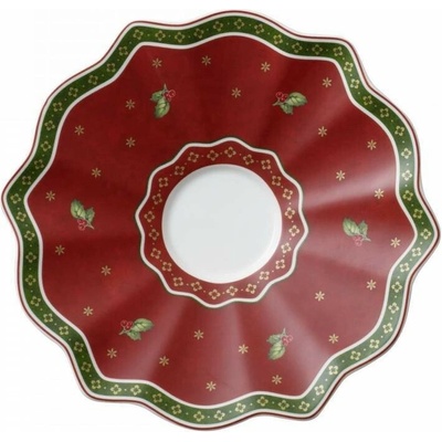 Villeroy & Boch Toy´s Delight kávový / čajový tanierik červený 17 cm 14-8585-1311