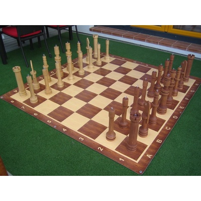 Záhradné šachy + banner 180x180cm