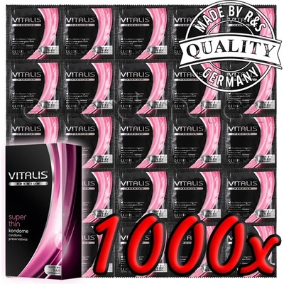Vitalis Super Thin 1000 pack