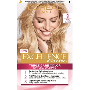 Image 1 of L'Oréal L'Oréal Еxcellence Боя за коса, 9 Very Light Blonde