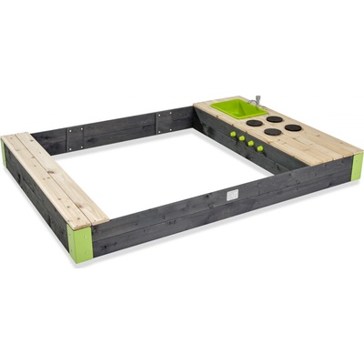 EXIT TOYS Pískoviště Exit Aksent 200 x 140 cm s kuchyňkou