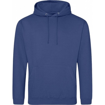 Just Hoods s dvojitou kapucí modrá denim