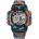 HONHX Детски часовник honhx shock, Дигитален, Оранжев (honhx-62003-orange)