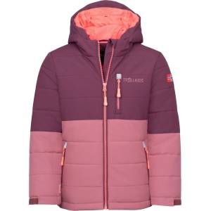 TROLLKIDS Детско ски яке Trollkids Kid's Hemsedal Snow Jacket XT Ski jacket - Deep Ruby / Frozen Berry - размер 98 (EU) (703-4665-1312)