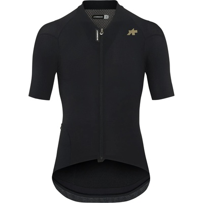 ASSOS Мъжка фланелка с къс ръкав за колоездене ASSOS Mille GTO Jersey S11 Cycling jersey - Black Series (056-4002-0112)