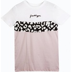 Hype Тениска Hype Women's Leopard Regular Fit T-Shirt - Purple
