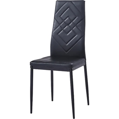 Mebeli Diskret К-294 Комплект трапезни столове, черен/ 6 броя