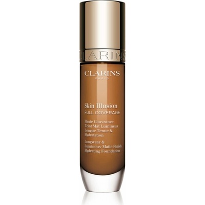 Clarins Skin Illusion Hydrating Foundation vysoko krycí make-up 118.3W 30 ml