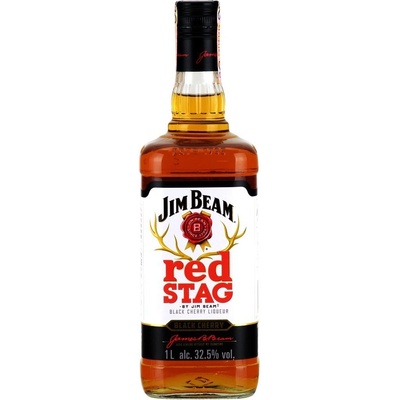 Jim Beam Red Stag 32,5% 1 l (čistá fľaša)