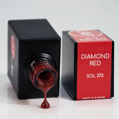 Laif Gel lak červený SOL 373 Diamond Red 10 ml