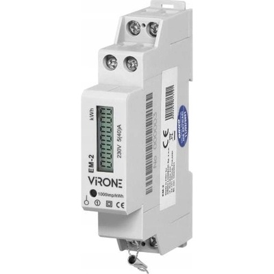 Měřič spotřeby energie Virone 230 V 40 A IP20