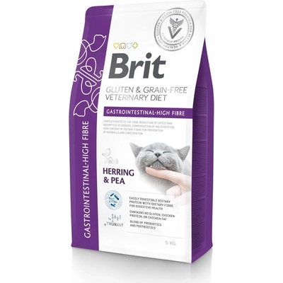 Brit Veterinary Diet Cat Grain Free Gastrointestinal High Fibre 0,4 kg