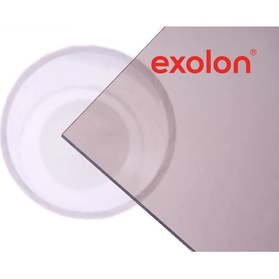 Exolon Plný polykarbonát Mono 2UV 3 mm 1520 x 2050 mm bronz hnedé 1 ks