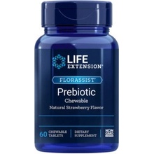 Life Extension FLORASSIST Prebiotic Jahoda 60 žvýkací tablety