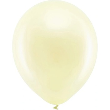 Party Deco Латексови Балони Металик, Крем 30см