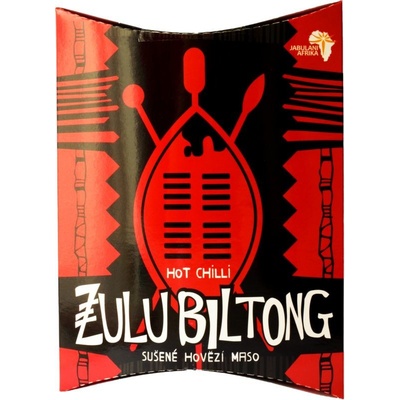 Zulu Biltong Chilli Hot Hovězí 50 g