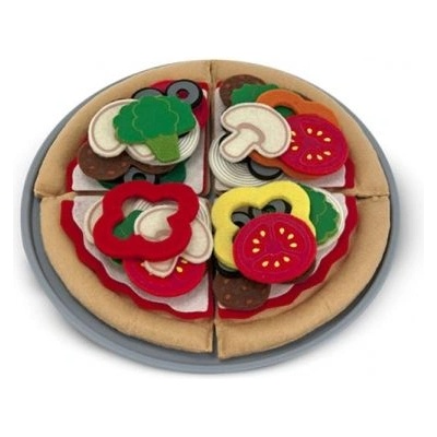 Melissa & Doug - Комплект за хранене - Продукти за пица (13974)