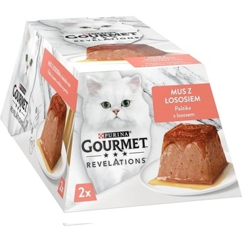 Gourmet Revelations Mousse paštika s lososem 2 x 57 g