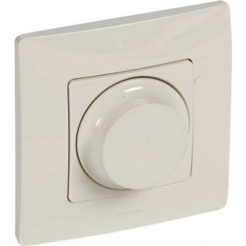 Legrand 396453 Ротативен димер 300W к-т с рамка Niloe крем - 396453 (396453)