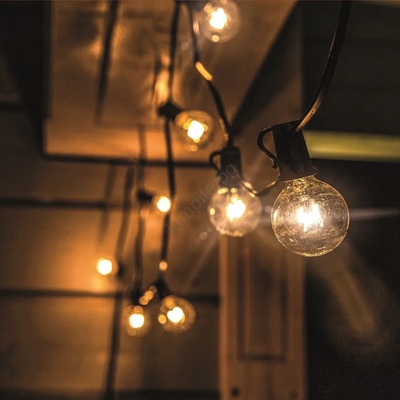 Solight WO794 - LED външна декоративна гирлянда 25xE12 20m IP44 топла бяла (SL1364)