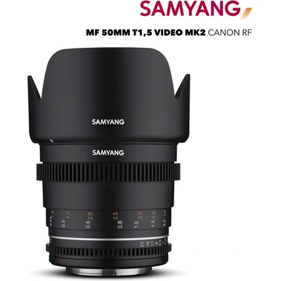 Samyang 50mm T1.5 VDSLR MK2 Canon RF