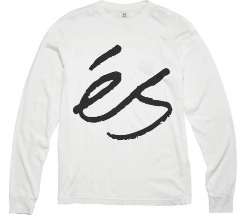 éS BIG SCRIPT LS TEE White