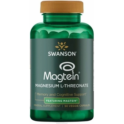 Swanson Magtein Magnesium L-Threonate 90 veg kapslí