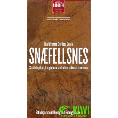 mapa Snaefellsnes 1:100 t. Sogur