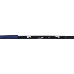 Tombow Маркер Tombow ABT Dual Brush 569 jet blue (ABT-569)