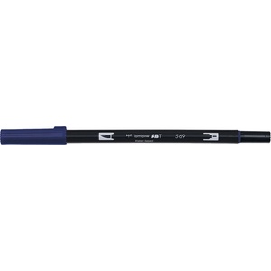 Tombow Маркер Tombow ABT Dual Brush 569 jet blue (ABT-569)