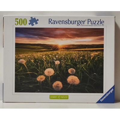 RAVENSBURGER Pampelišky v západu slunce 500 dílků