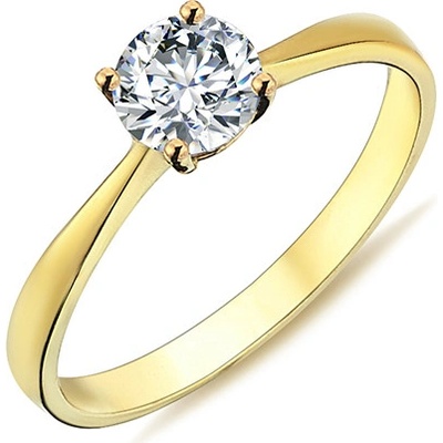 Lillian Vassago Zlatý prsten se zirkonem LLV98 GR080Y