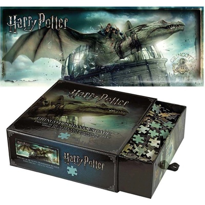 CurePink Harry Potter: Gringotts Bank Escape 86 x 33 cm NOB9455 1000 dílků