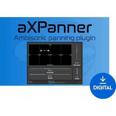 SSA Plugins aXPanner Digitálny produkt