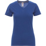 PAYPER v-neck lady 000951-0026 / Дамска тениска с къс ръкав, с v-образно деколте - кралско синьо l (000951002609000l)