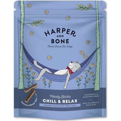 Harper and Bone Dog mäsové tyčinky uklidňující 75 g