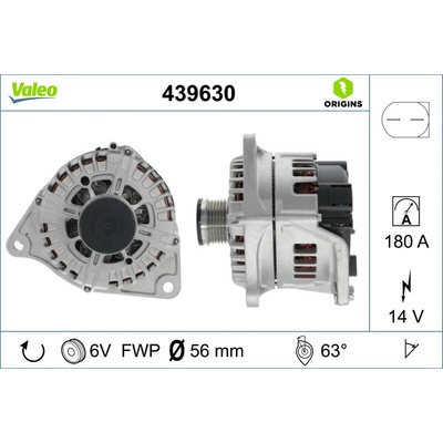Alternátor VALEO 439630