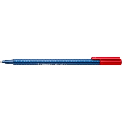STAEDTLER химикалка Triplus с капачка XB червена (437 XB-2)