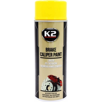 Lak na strmene K2 Brake Caliper žltý 400ml