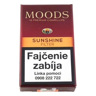 Dannemann MOODS Sunshine cigarillos 10 ks