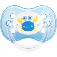 Canpol Babies Utišujúci silikon Príroda okrúhly 6-18m B 1x1 ks