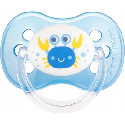 Canpol Babies Utišujúci silikon Príroda okrúhly 6-18m B 1x1 ks