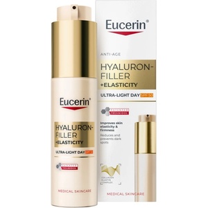 Eucerin Hyaluron-Filler + Elasticity лек дневен крем SPF 50 50ml