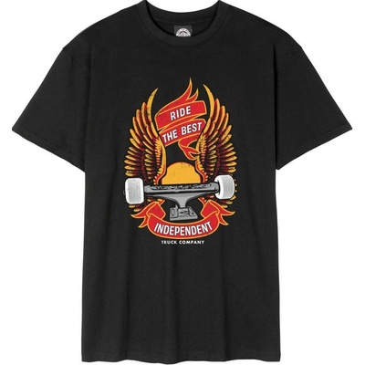 Independent tričko Ride Free T-Shirt Black