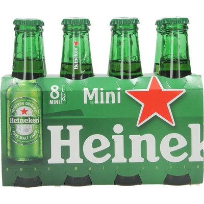 Heineken světlý ležák 5% 0,33 l (sklo)