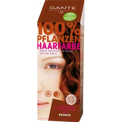 Santé Rostlinná barva na vlasy bronzová 100 g