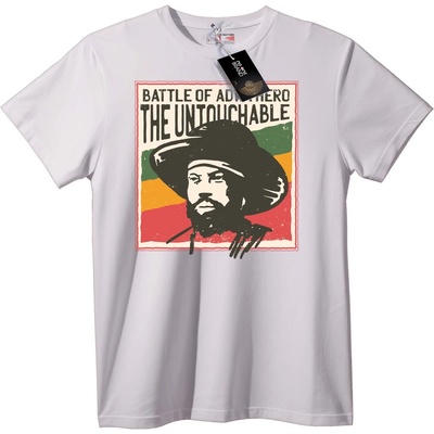 NOONEBRAND Тениска Непокоримият Герой - 2XL, Black
